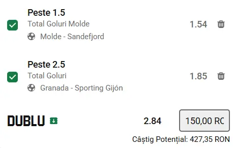 Biletul zilei fotbal 30 mai 2026