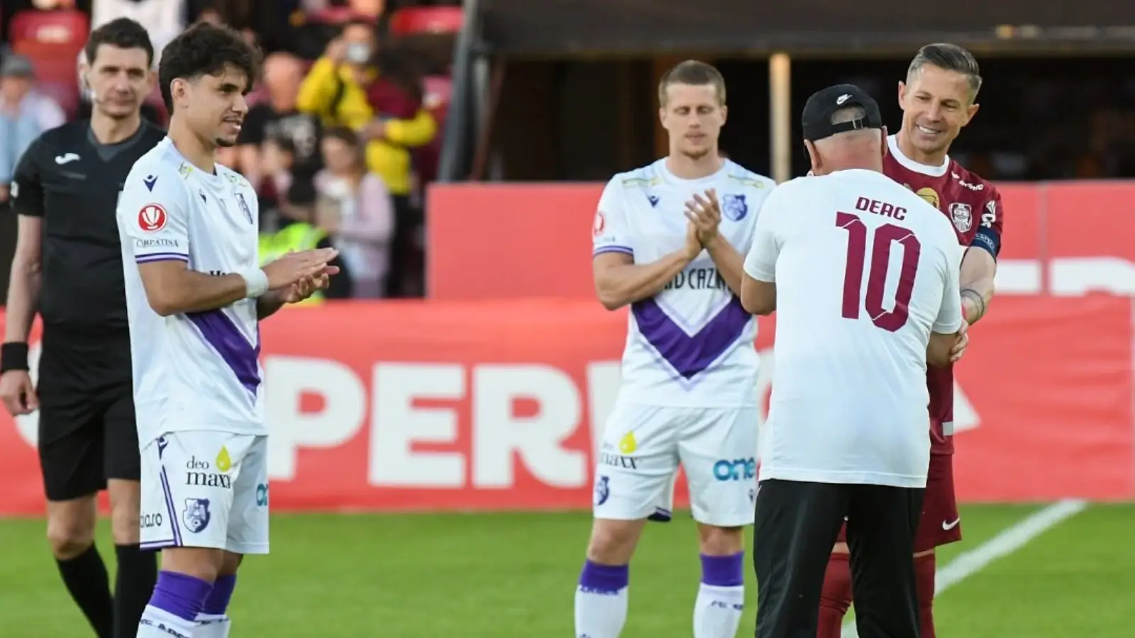 CFR Cluj - FC Argeș Retragerea lui Ciprian Deac