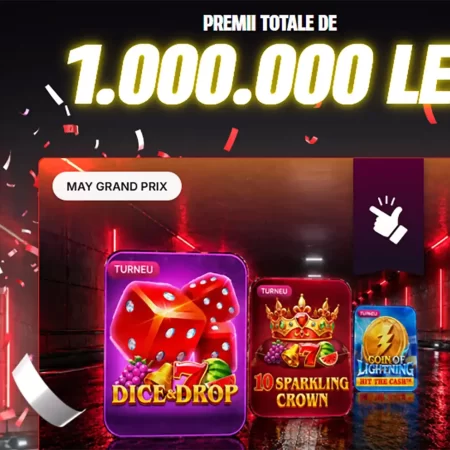 May Grand Prix la Superbet – turnee zilnice cu premii de până la 1.000.000 lei