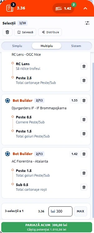 Biletul zilei azi din Bet Buildere 22 mai 2026