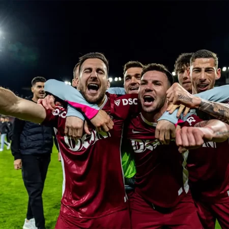Cine transmite Rapid – CFR Cluj la TV pe 4 mai, în play-off-ul Ligii 1?