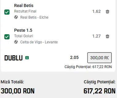 Cota 2 din LaLiga 12.05.2026