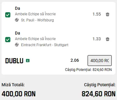 Cota 2 la Unibet 16 mai 2026
