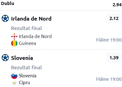 Biletul zilei fotbal 04 iunie 2026