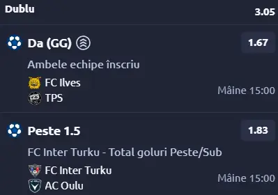 Biletul zilei fotbal 13.06.2026