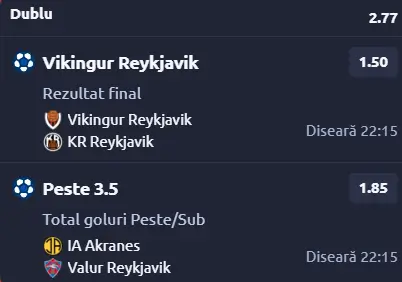 Biletul zilei fotbal 16 iunie 2026