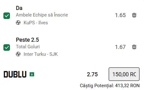 Biletul zilei fotbal 23.06.2026