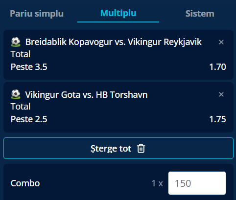 Biletul zilei fotbal 25 iunie 2026