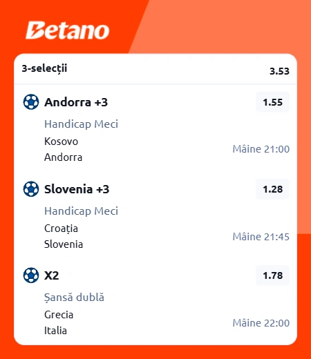 Biletul zilei la Betano pe amicale internaționale. Mizăm pe  pe italieni, 7 iunie 2026
