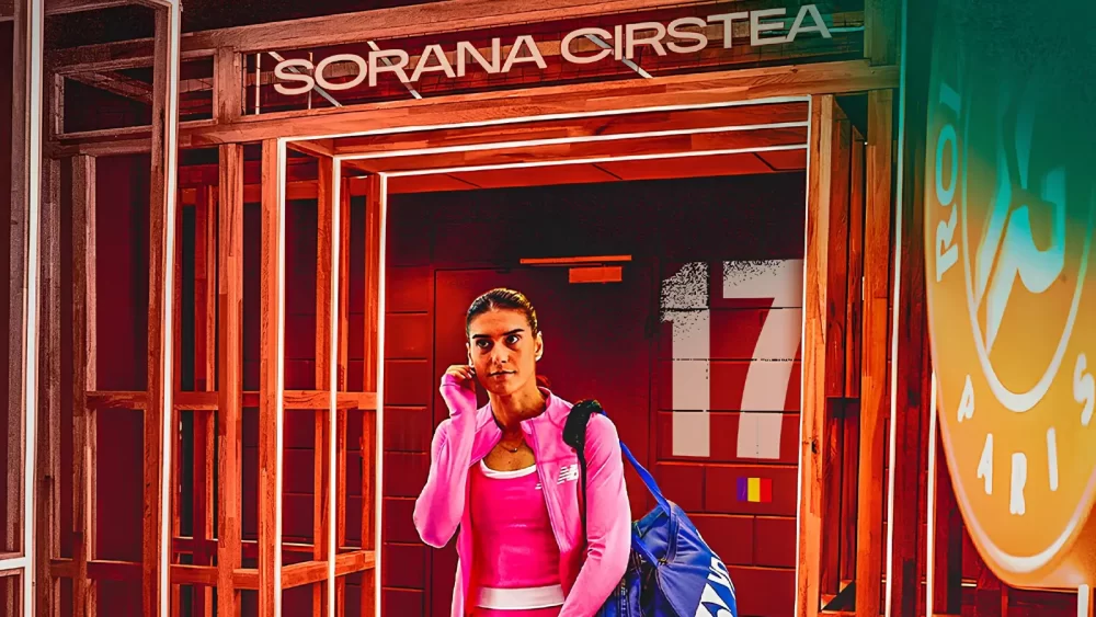 Cine transmite Mirra Andreeva vs Sorana Cîrstea la TV pe 2 iunie, de la ora 12:00, în sferturile Roland Garros?