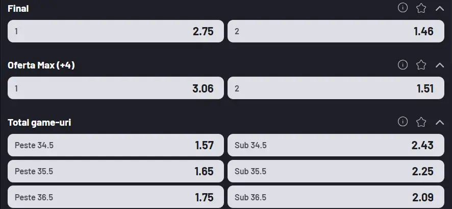 Cote pariuri la Maxbet  Jakub Mensik vs Joao Fonseca, brazilianul e ușor favorit în ”sferturile” French Open 2026