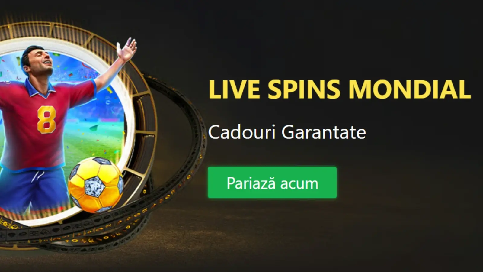 Live Spins Mondial – Cadouri garantate