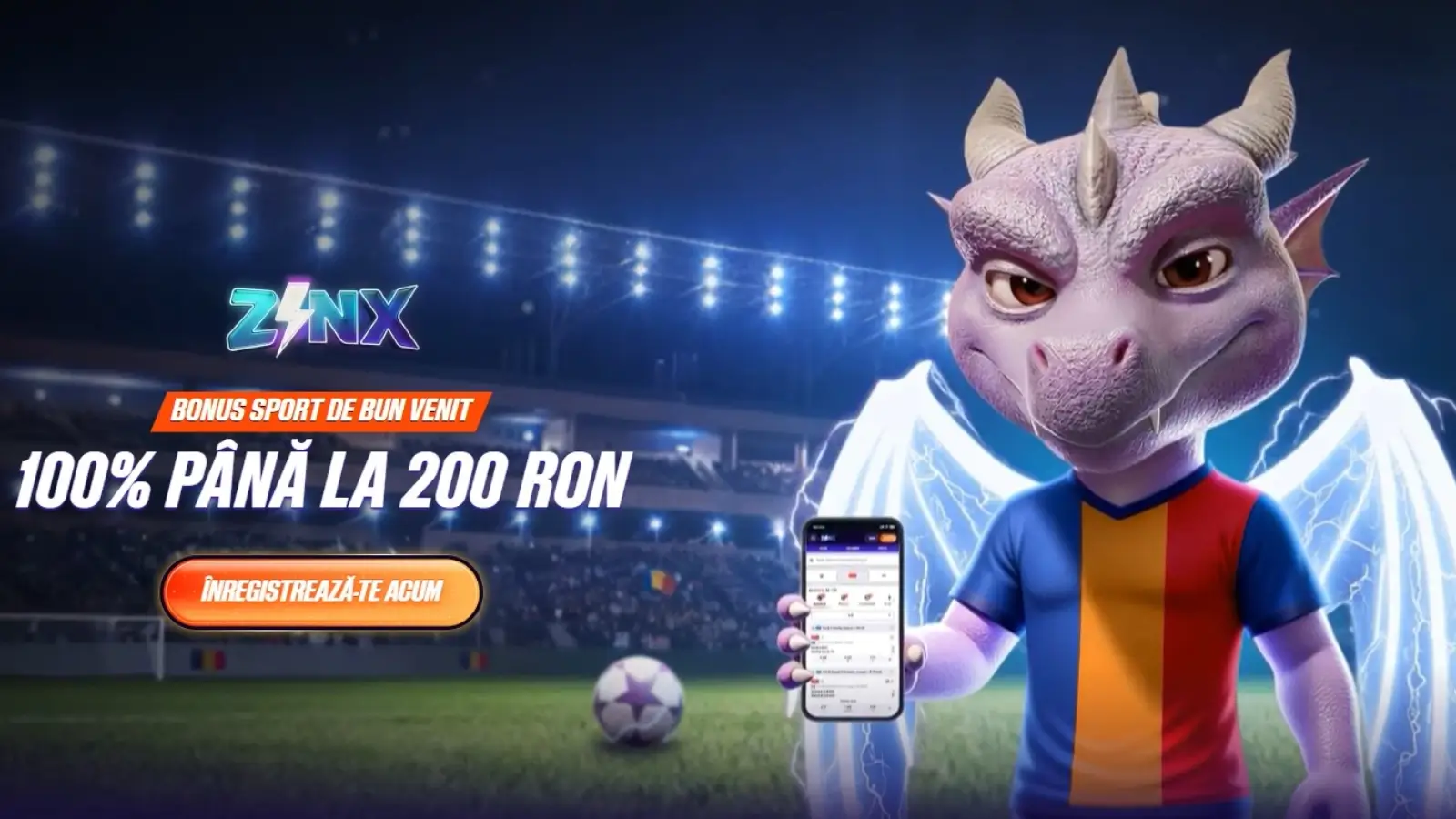 Zinx Bonus de Bun Venit