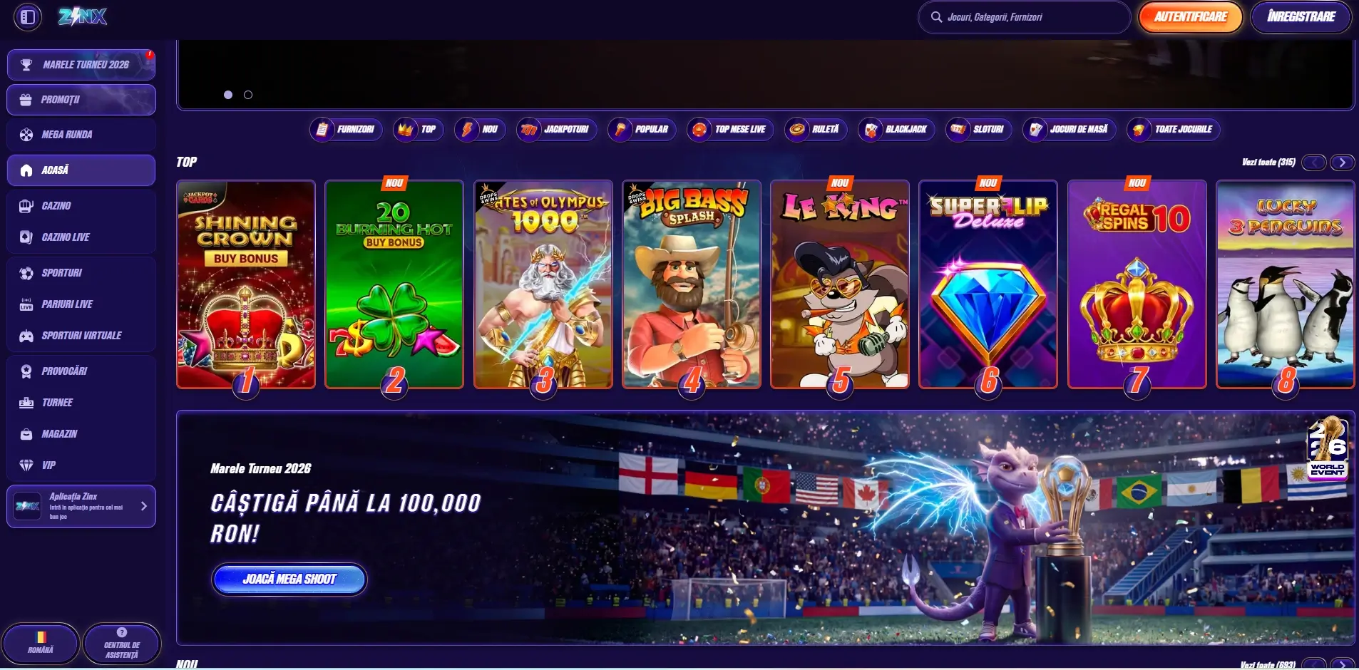 Zinx Casino