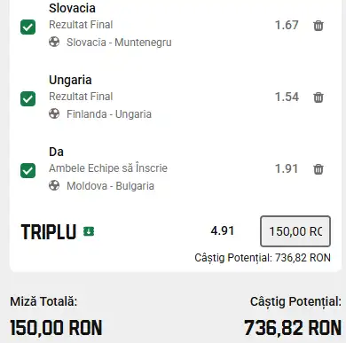 Biletul Zilei Cotă 5 generat de IA