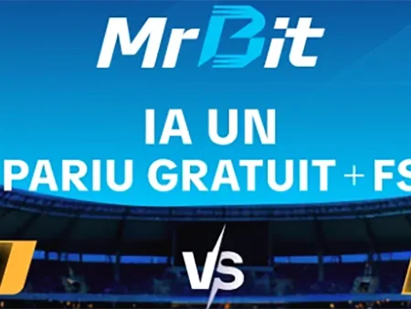 Încasează 25 RON Freebet și Rotiri Gratuite la Mr Bit, cu meciul Brazilia – Japonia