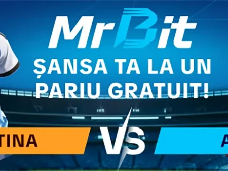 Partida Argentina – Austria îți poate aduce astăzi 25 RON Freebet la Mr Bit