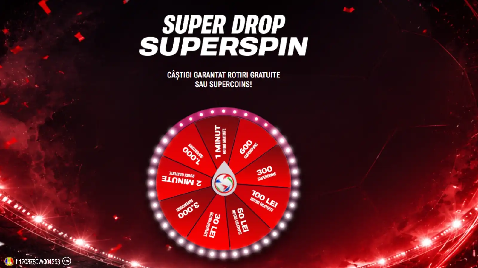 Startul Cupei Mondiale aduce Super Drop cu câștiguri garantate la SuperSpin