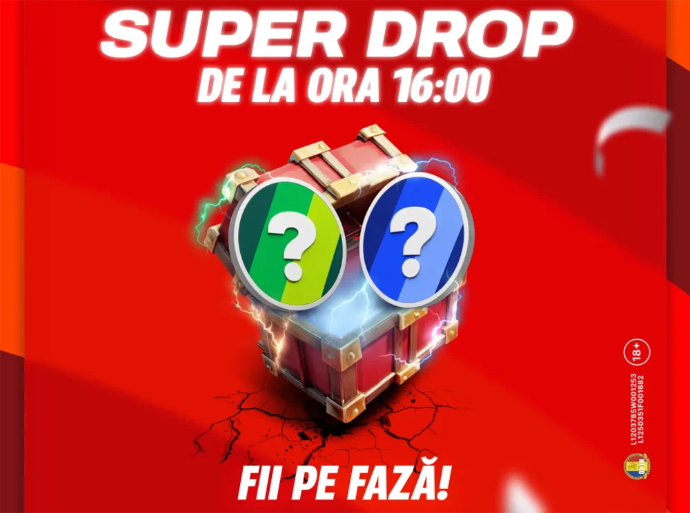 Super Drop Mondial pe care nu îl poți rata astăzi, 17.06.2026, de la ora 16:00
