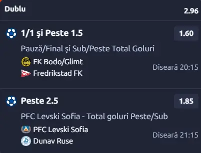 Biletul zilei fotbal 17.07.2026