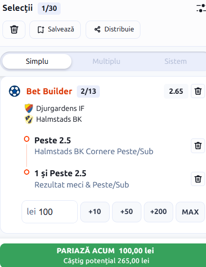 Biletul zilei la Betano 13 iulie 2026