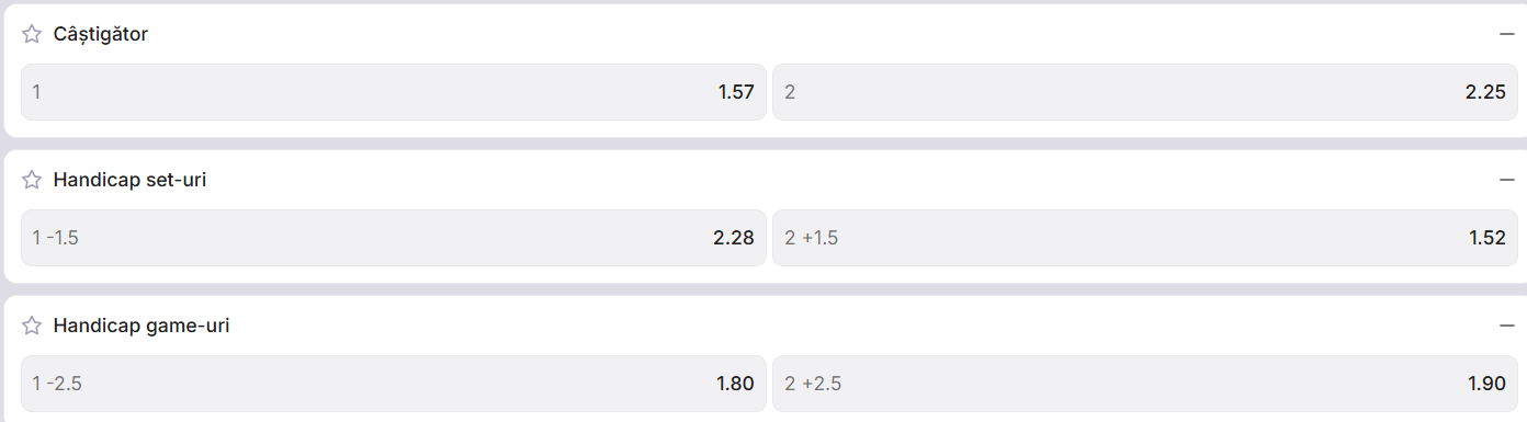 Cote pariuri la Zinx  Paula Badosa vs Anhelina Kalinina, iberica trece printr-o formă de moment bună pe zgură și țintește revenirea în TOP 100
