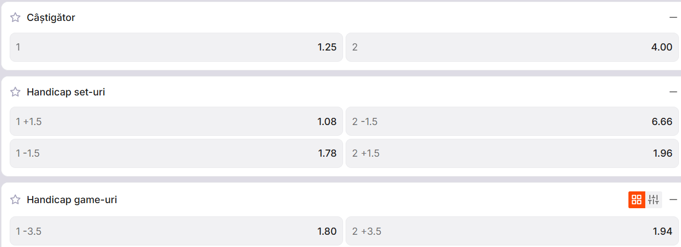 Cote pariuri la Zinx  Taylor Fritz vs Zizou Bergs, reeditarea meciului direct de pe iarba de la Halle, pe hardul outdoor de la Mubadala Washington Open 2026