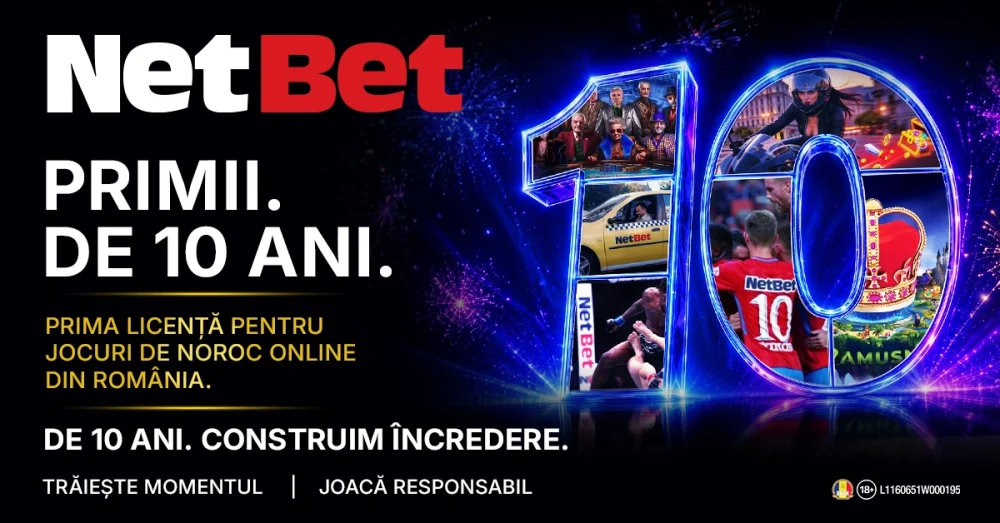 NetBet o prezență licențiată neîntreruptă pe piața de iGaming din România