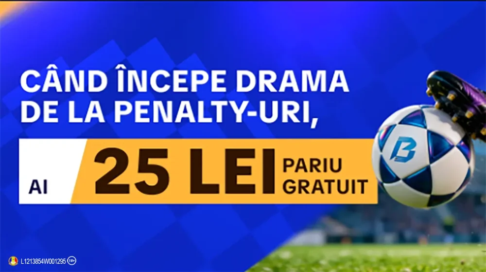 Penalty-urile la Cupa Mondială 2026 îți pot aduce 25 RON Freebet la Mr Bit