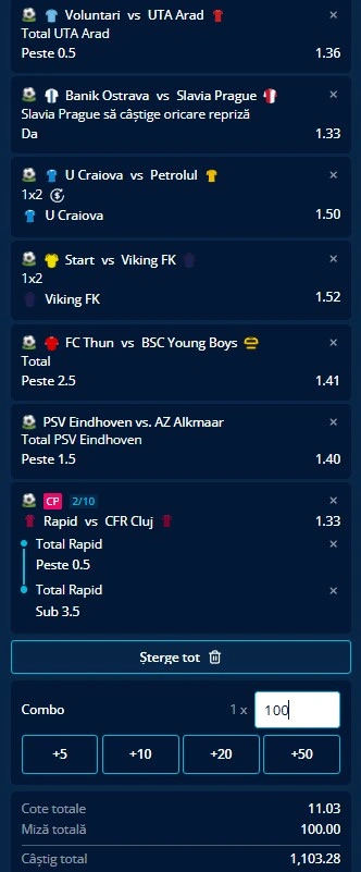 Bilet de weekend din fotbal 1 august 2026