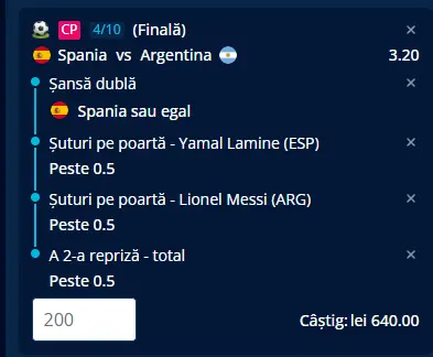 Biletul Zilei Mr Bit pe finala Cupei Mondiale