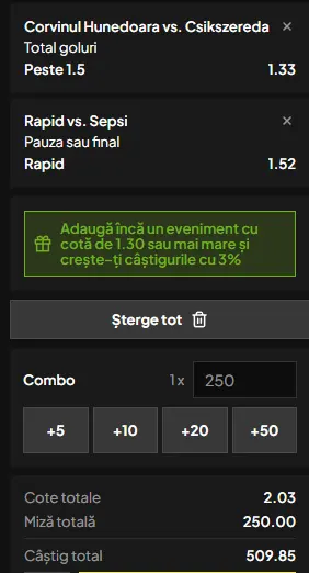 Cota 2 la TopBet 20.07.2026