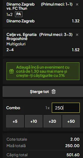 Cota 2 la TopBet 28.07.2026