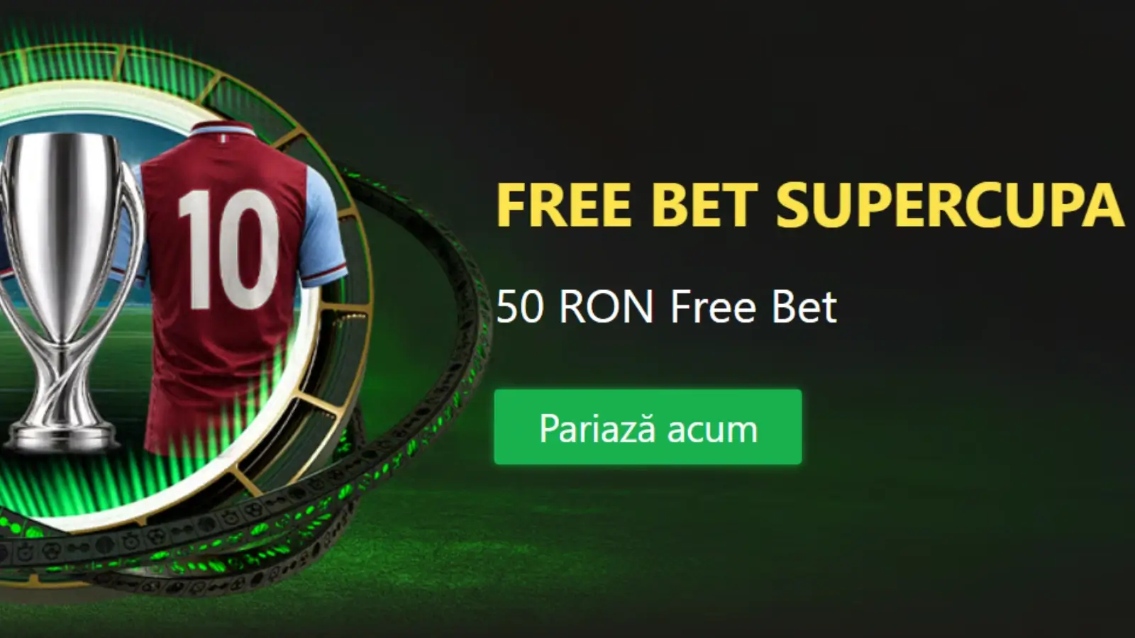 Câștigă 50 RON Freebet pe Supercupa Europei la Winbet