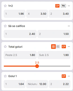 Cote pariuri Gornik Zabrze vs Ferencvaros la Zinx