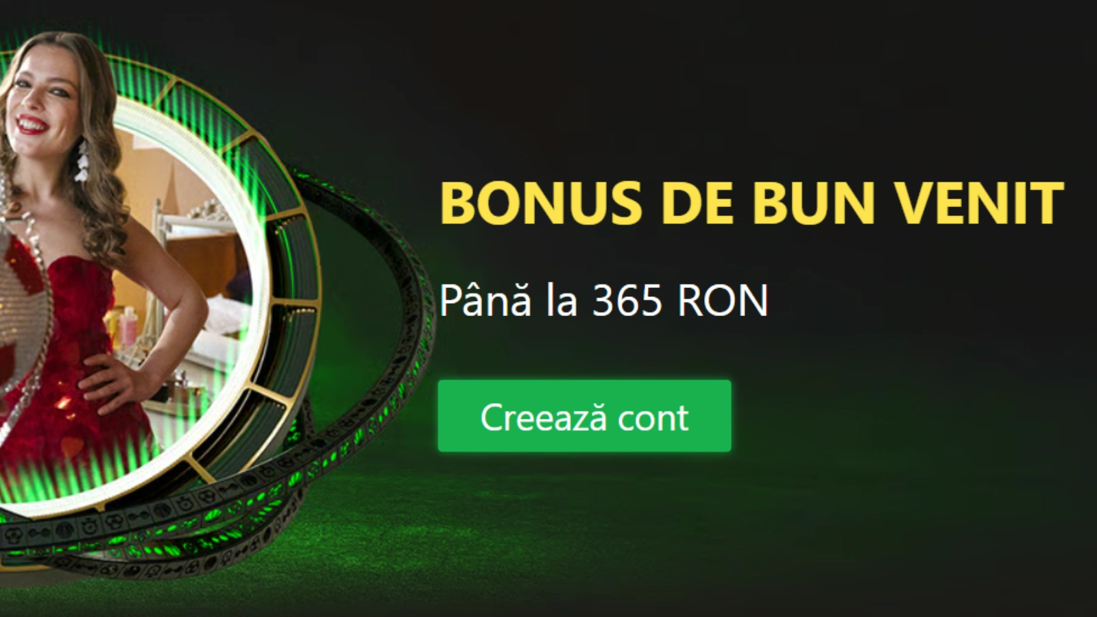 Pachet Bonus de Bun Venit până la 365 RON