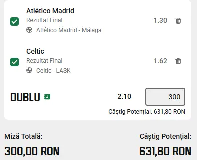 Cota 2 la Unibet 19.08.2026