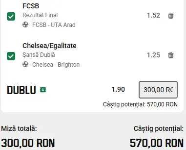 Cota 2 la Unibet 30.08.2026