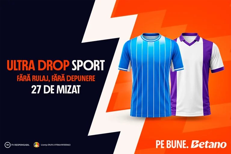 27 RON Freebet fără rulaj și depunere