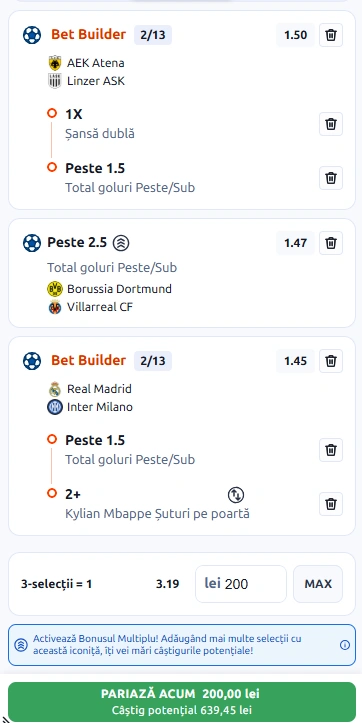 Biletul Zilei Betano din 8 septembrie 2026