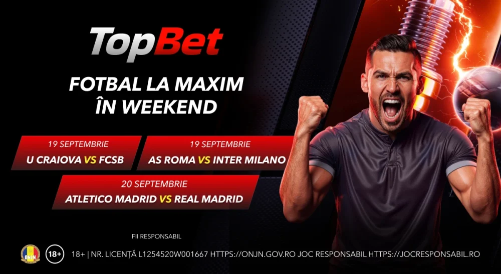 U Craiova vs FCSB și alte meciuri de top în weekend - program și cote pariuri