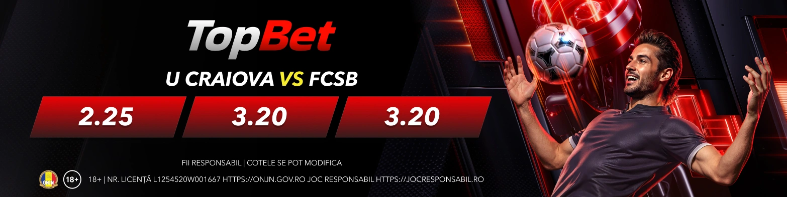 Universitatea Craiova - FCSB Patru goluri marcate de FCSB în ultimele 5 etape