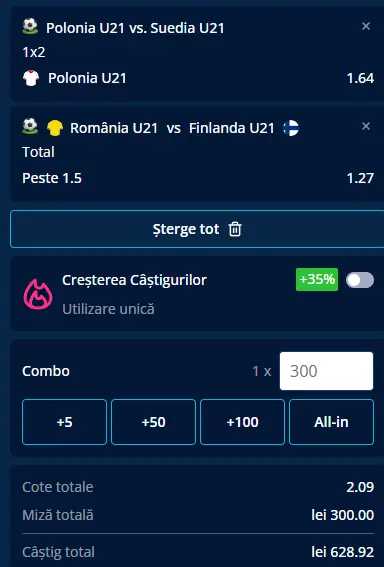 Cota 2 din fotbal azi 30.09.2026