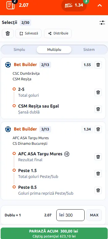 Cota 2 din Liga a 2-a a României