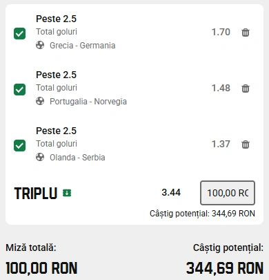 Biletul Zilei Unibet din 4 octombrie 2026