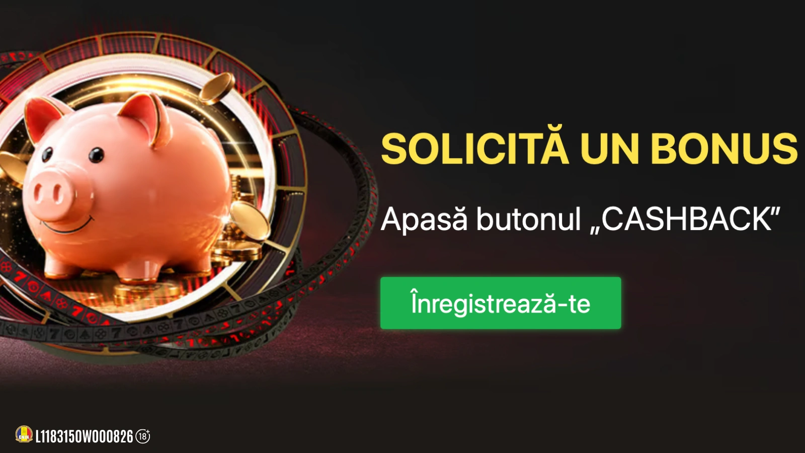Bonus Cashback Fără Depunere zilnic – Poți primi o parte din sumele pariate înapoi!