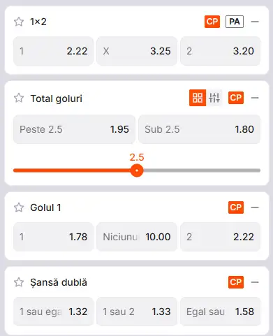 Cote pariuri Juventus vs Napoli la Zinx