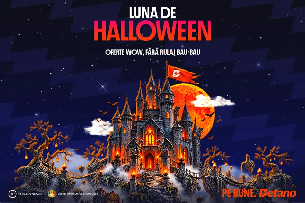 Luna de Halloween pe Betano aduce premii pentru toți utilizatorii